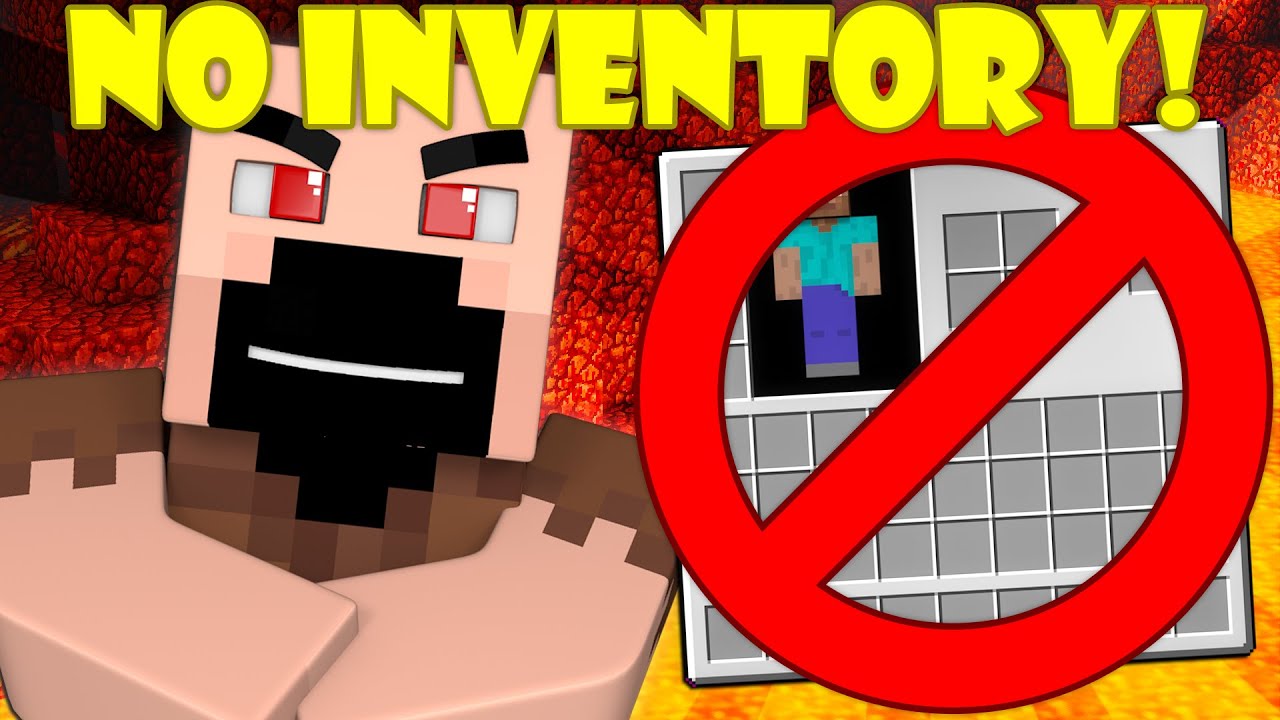 If You Had NO Inventory Minecraft YouTube