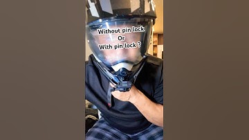 Get a Pin lock visor.