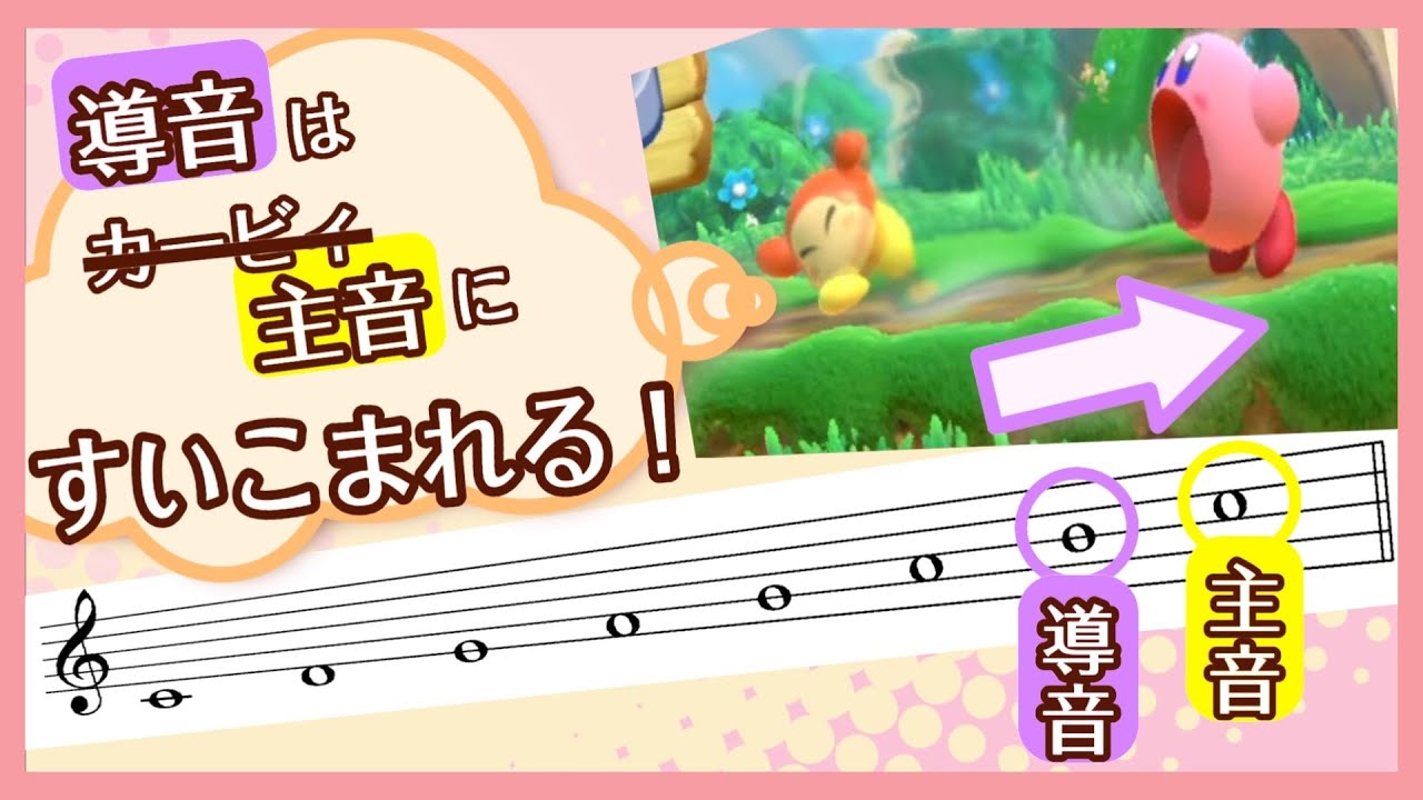 ワドルディとわかる！長音階&短音階