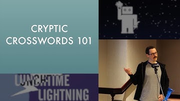 Cryptic Crosswords 101 (Tom)