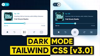 Tailwind Dark Mode [EASY AND FAST] | Tailwind CSS Tutorial | Tailwind CSS 3 screenshot 2