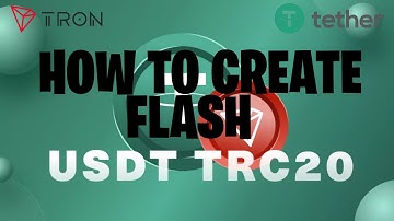 Create your ownl FLASH USDT token on TRX Blockchain