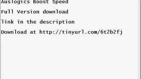 Auslogics BoostSpeed Full Version
