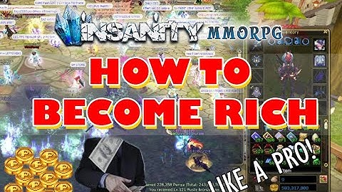 Insanity Flyff - How To Become Rich Easy