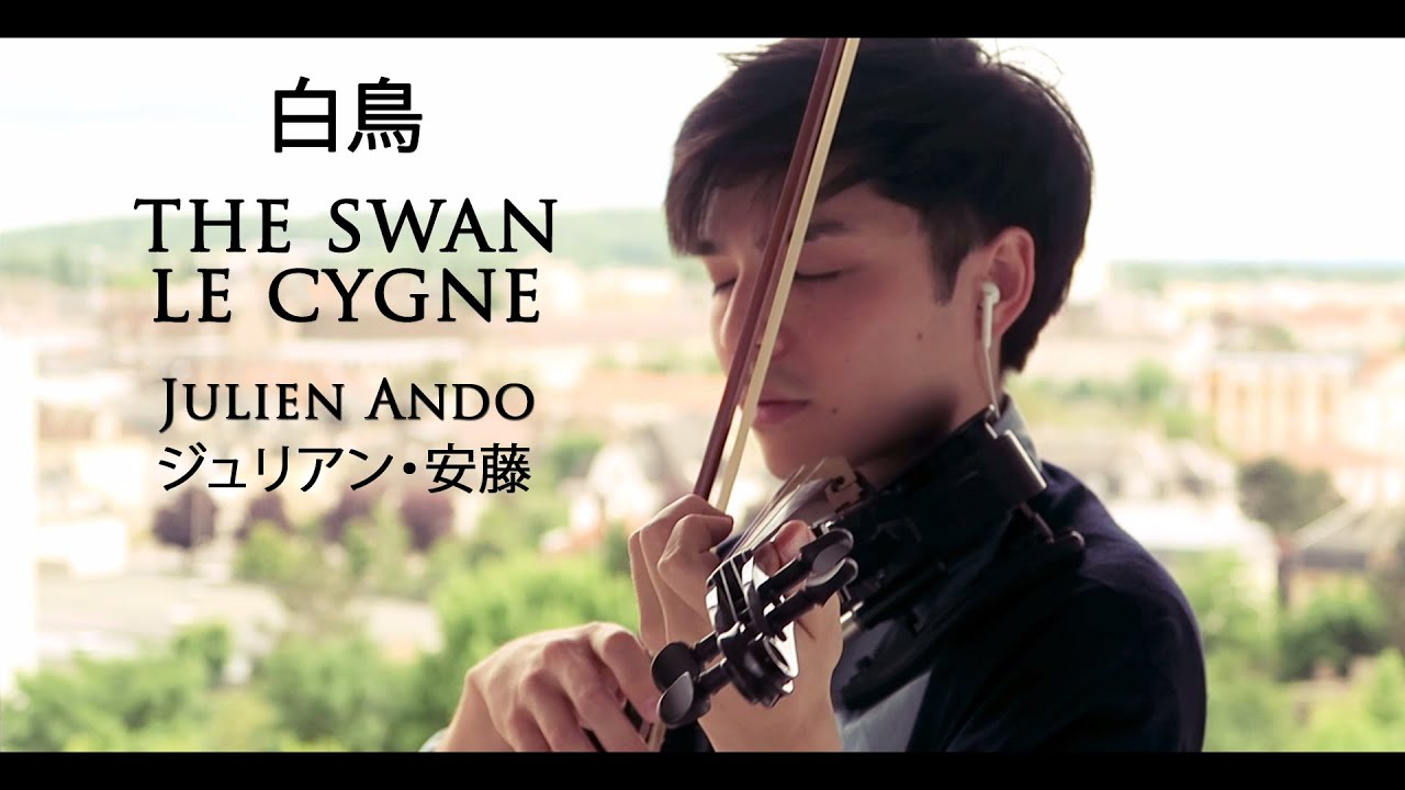 The Swan 白鳥 Le Cygne Violin Cover J C Ando Youtube