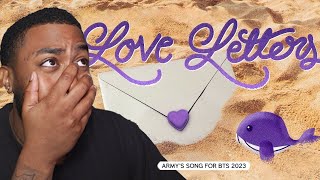 Armys Song For Bts love Letters  Mv Reaction 2023btsfesta