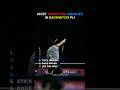 Most Terrifying Smashes in Badminton #1