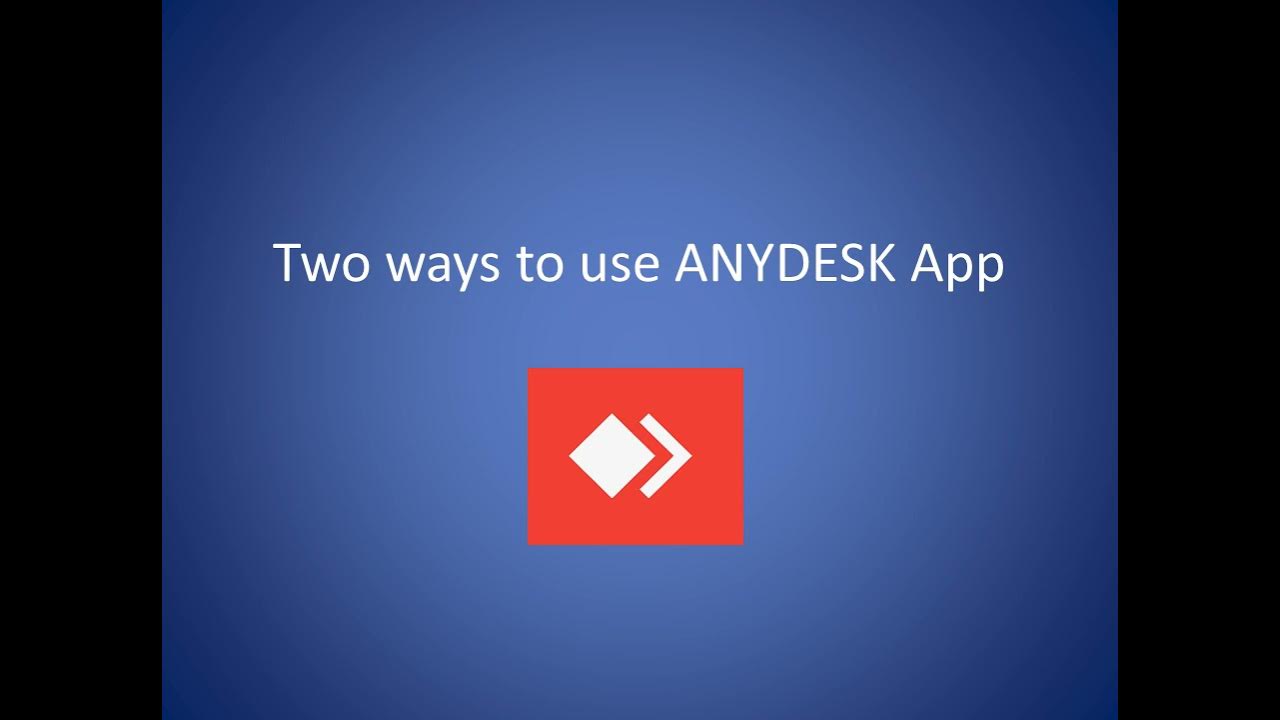 How to use anydesk app for desktop and mobile YouTube