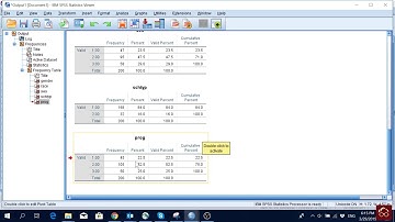 SPSS (6): Frequency Distribution of Nominal, Ordinal and Scale Data