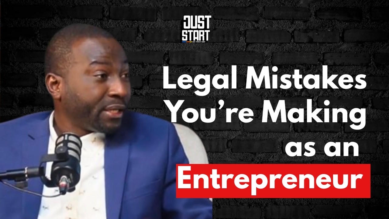 Still from The Biggest Legal Mistakes Entrepreneurs Make |Barr. Nanjul Wuyep