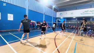 Paragons Game Ian/Monique vs Saudis player (140225)#badmintonsajeddah