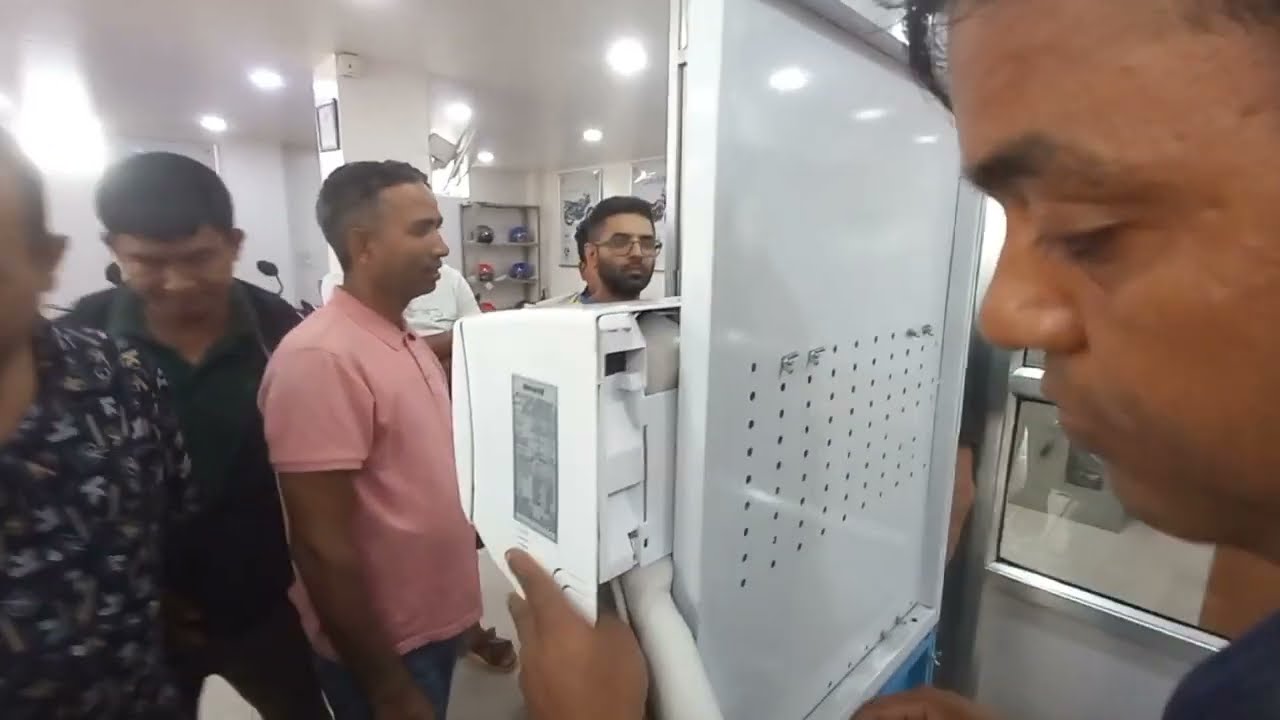 AC fitting demo in Nepali language || Led TV repair