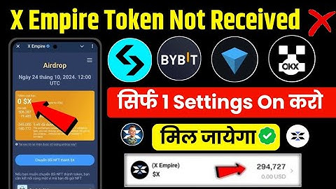 x empire token not received in bybit | x empire token not received in bitget | on chain airdrop