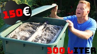 Rieselfilter für 150€ selber bauen! (easy)  - Koi Blog #223 (Teil 1)