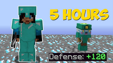 How I Got Hardened Diamond Armour In 5 Hours (Hypixel Skyblock)
