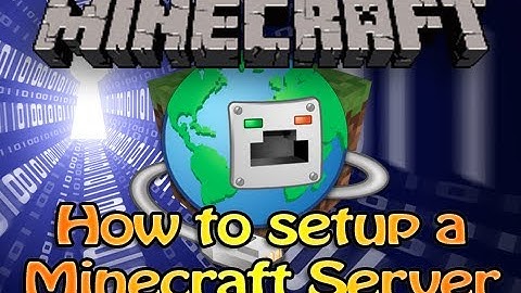 Minecraft How to setup a Multiplayer Server, How to port forward & using no-ip