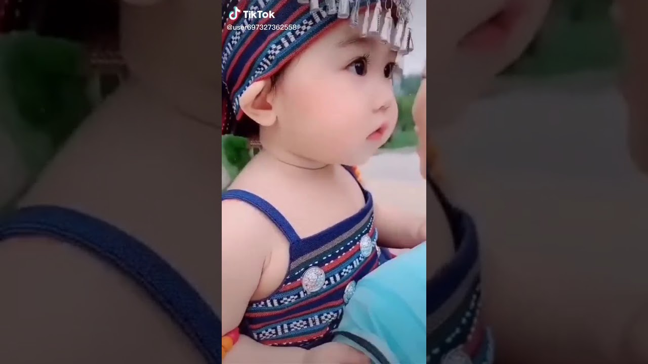 Cutest tik  tok  baby  ever cute tiktok baby  girl  fun 