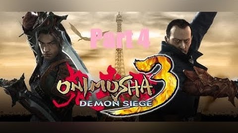 Onimusha 3 Demon Siege Part 4 Playthrough with Commentary Capcom PS2 Retro Gaming Classics