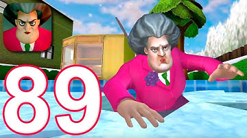 Scary Teacher 3D - Gameplay Walkthrough Part 89 - Christmas Shenanigans