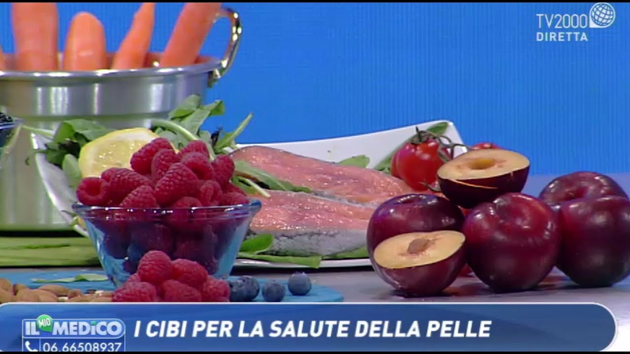 Il Mio Medico - I cibi per la salute della pelle - YouTube