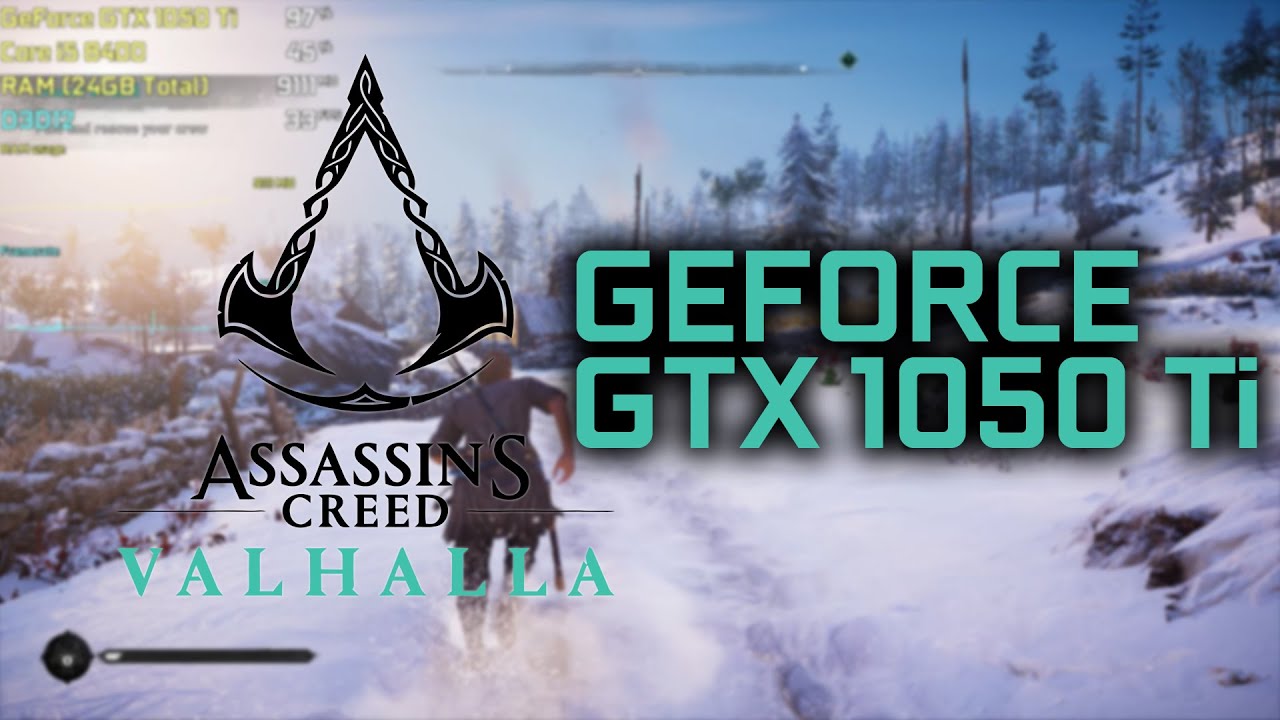 Assassin's Creed Valhalla on GTX 1050 