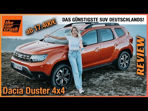 Youtube Dacia Duster im Test (2024) Das günstigste SUV Deutschlands ab 17.400€! Fahrbericht | Review | 4x4 video dacia