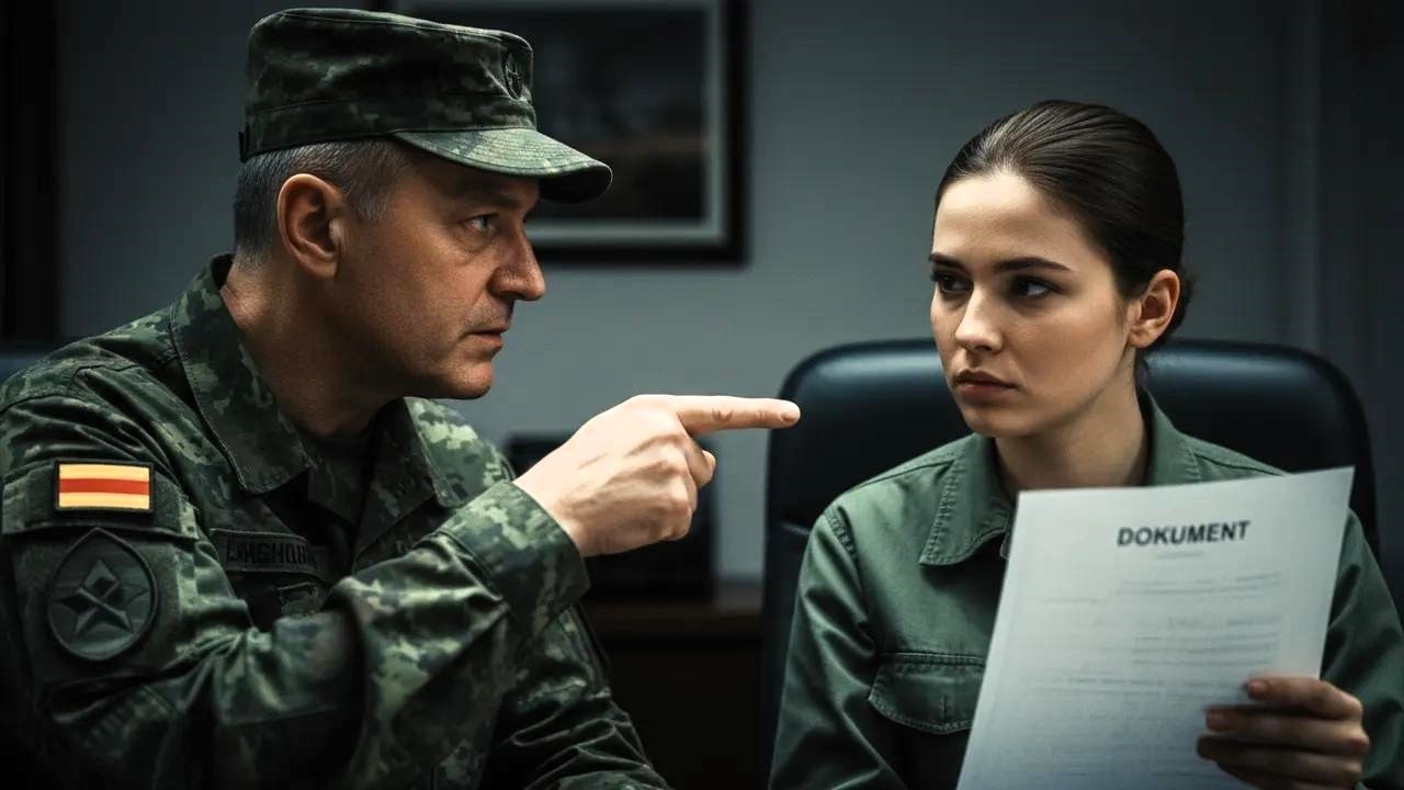 Pułkownik kazał dziewczynce opuścić bazę – dopóki nie ujrzał jej misji wojskowej