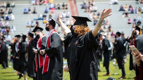 Virginia Tech 2021 Commencement - College of Science