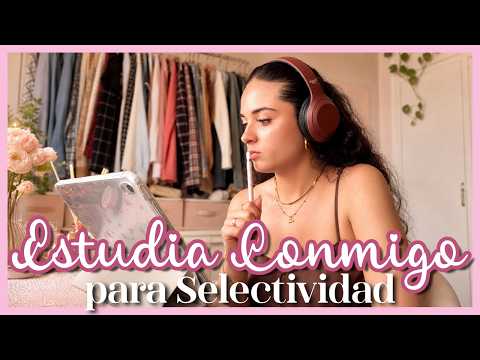 Study with me for university entrance exams 🤦🏻‍♀️ A week preparing for the IB exams 💋 Claudia Palop