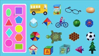 Drawing Shapes | CoCoMelon Nursery Rhymes & Kids Songs