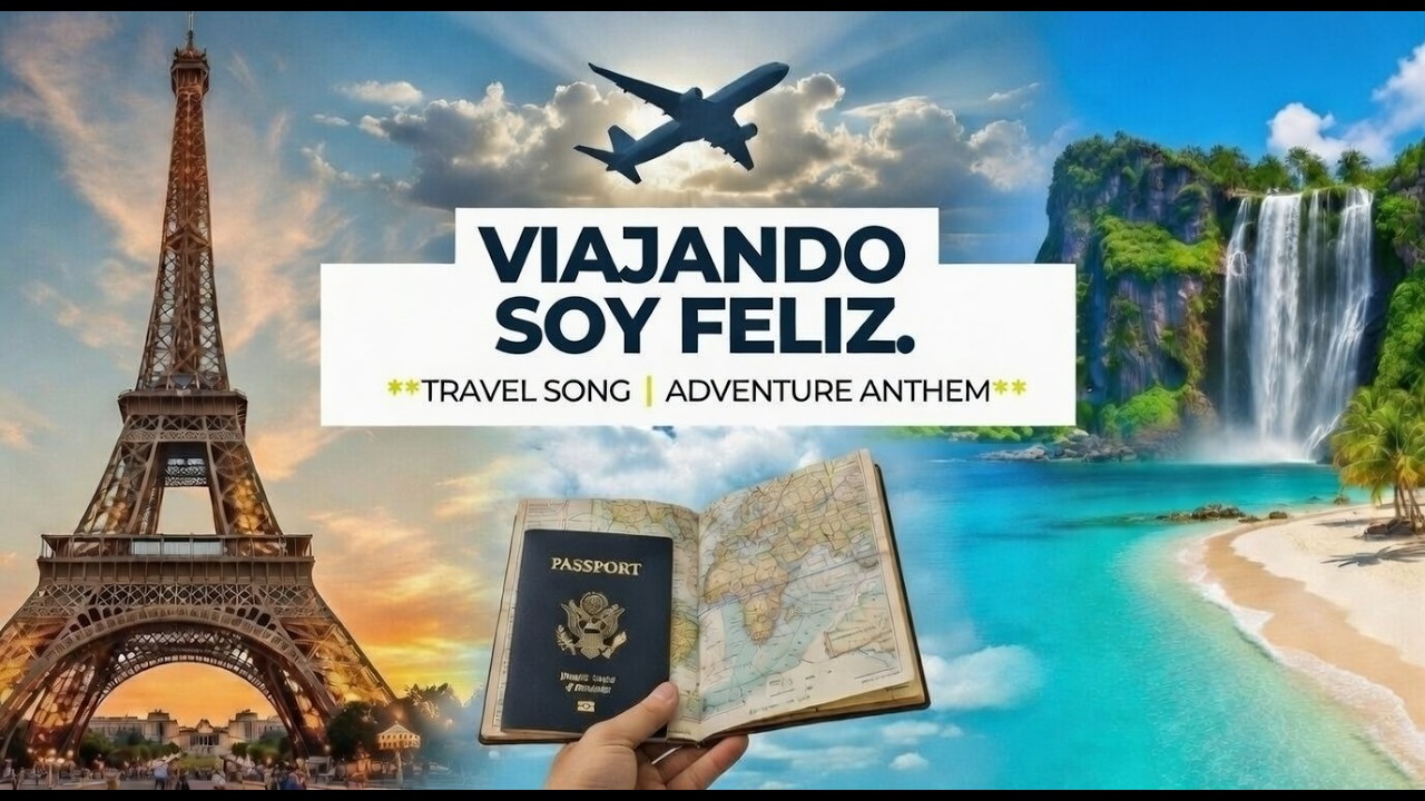 Viajando Soy Feliz ✨ | El Himno para los Amantes de los Viajes y Aventura