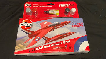 **LIVE** - Finishing the Job - Building the Airfix 1:72 RAF Red Arrows Gnat Part 4
