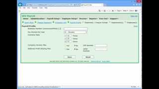 IAS Payroll - Quick Start Tutorial