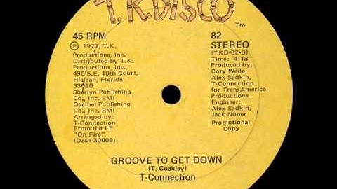 T Connection   Groove To Get Down
