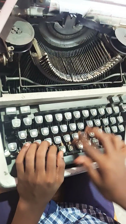 2020s Godrej  Underwood Typewriter  #typewritingmechine #typingexpress #trending