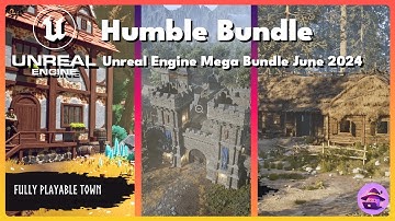 Humble Bundle Overview - Unreal Engine Mega Bundle June 2024