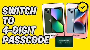 [Easy Guide] Switch to 4-Digit Passcode on iPhone 13 or 14