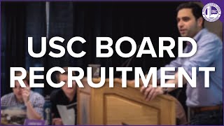 USC Board Recruitment