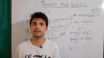 printf() and scanf() function in c | prototype, return type, return value | functions in c : part 6