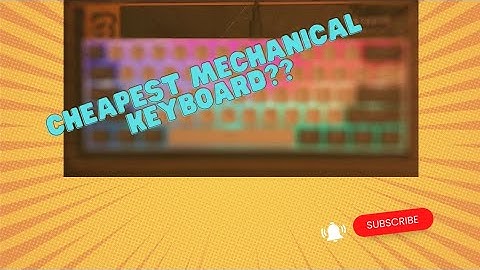 $20 Ilovebee i61 gaming keyboard review