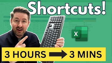 Stop Wasting Time - Incredible Excel Shortcut Keys You