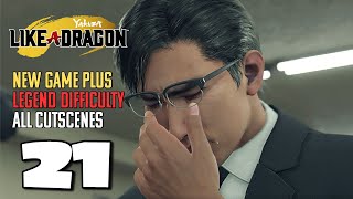 Yakuza Like a Dragon Legend Difficulty Walkthrough & Cutscenes - Part 21