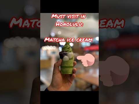 Waikiki’s best matcha