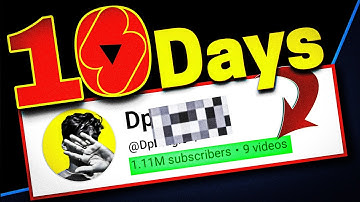 1 MILLION Subscribers in 10 DAYS 🤯 Shorts Challenge