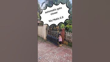 automatic gate closer #comedy #kids #funny #babytalking #cute #lol #love #relatable #cutebaby #
