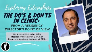 How to Impress Residency Directors and Programs | Podiatric Medical School | Podiatry School
