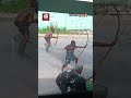 شاهد.. صراع قبلي بالسهام والأقواس في شارع مزدحم ببابوا غينيا الجديدة