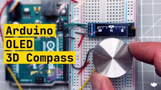 Arduino OLED 3D Compass screenshot 3