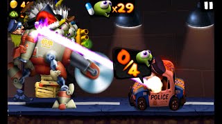 Zombie Tsunami Max level 197 - Mecha Mission: Eat 80 police officers