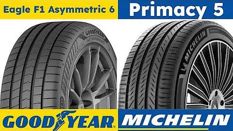 Goodyear Eagle F1 Asymmetric 6 vs Michelin Primacy 5